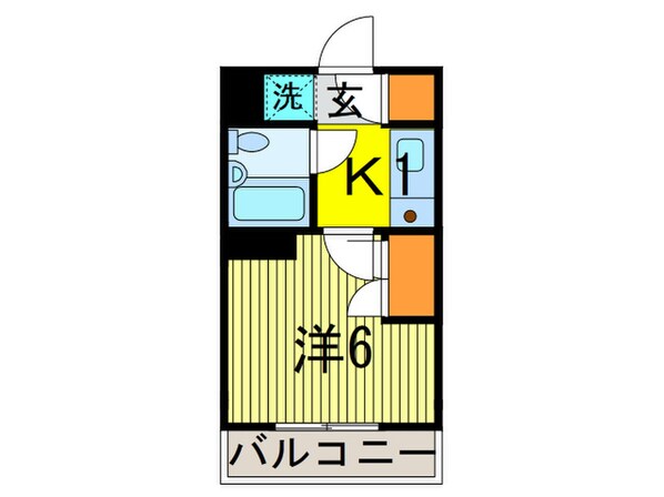 ネステル鷺沼の物件間取画像